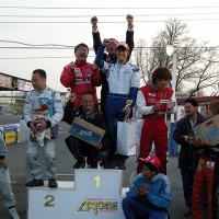 CAスポーツカート耐久開幕戦、GT-1クラス表彰式