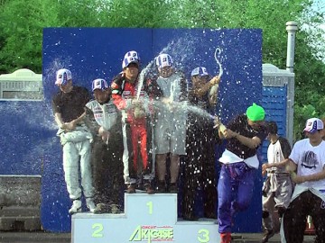 CAスポーツカート耐久第3戦、GT-1クラス表彰式